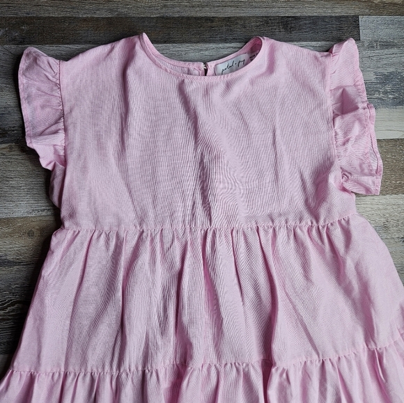 Petal & Pup Pink Amarah Linen Blend Dress Size Women's 6 - Picture 5 of 11